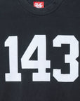 143 TEE- VINTAGE BLACK