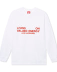 'L.O.V.E.' L/S TEE - WHITE
