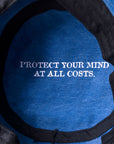 'PROTECT YOUR MIND' BUCKET HAT - DENIM BLUE
