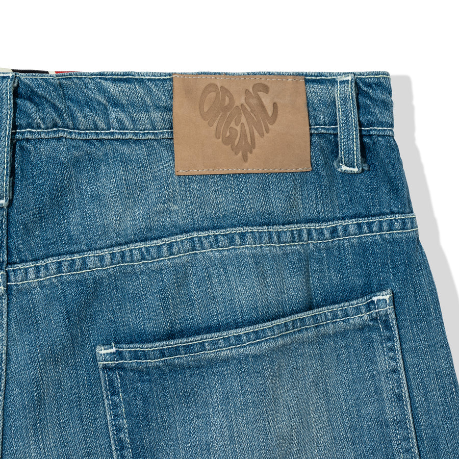 LOVE APPROVED DENIM CARPENTER SHORTS