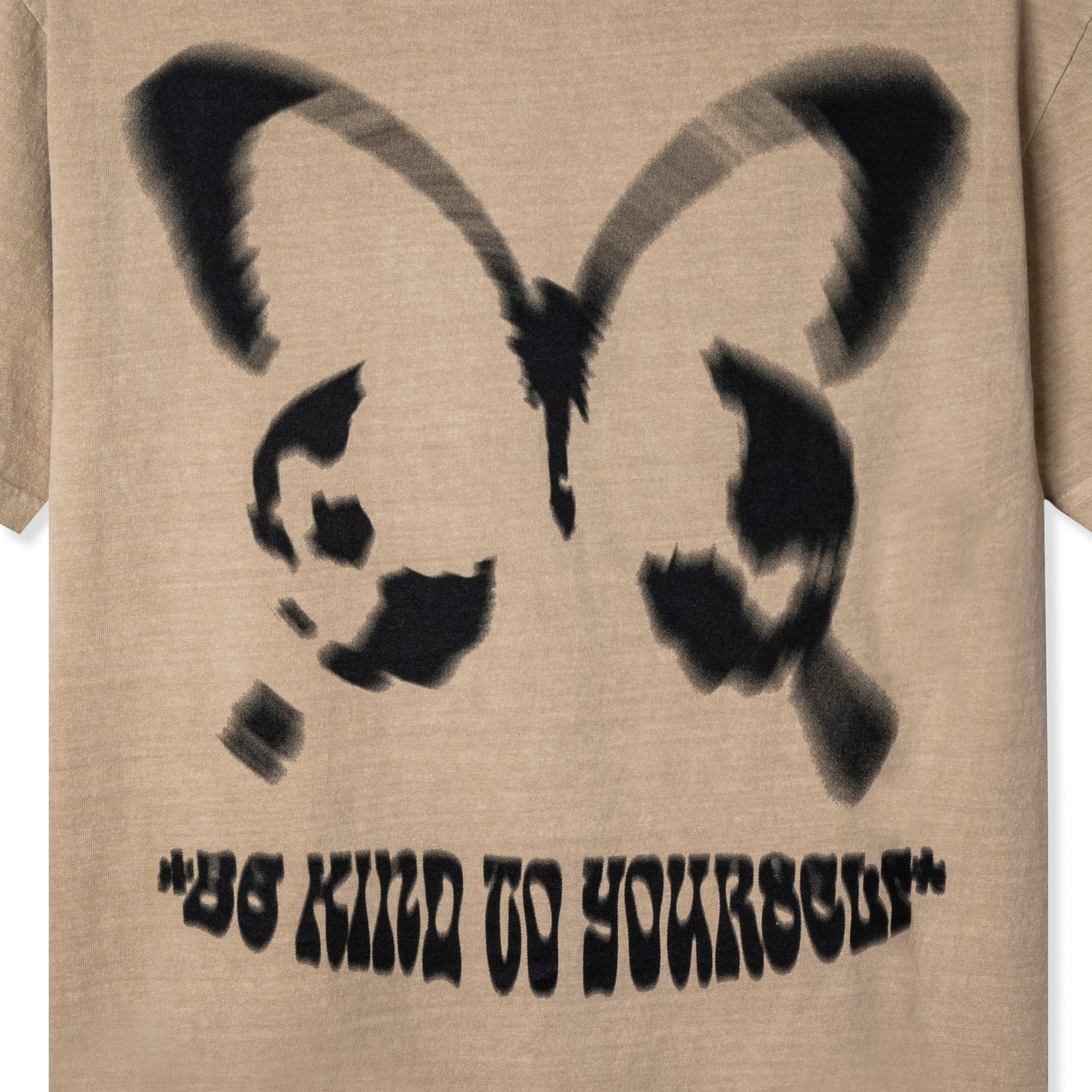 'BE KIND' TEE - MUSHROOM
